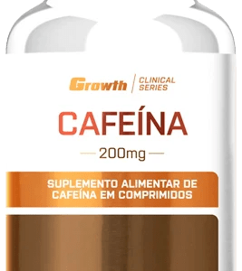 CAFEÍNA 200MG 120COMP - GROWTH SUPPLEMENTS