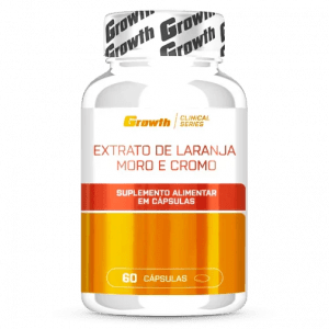EXTRATO DE LARANJA MORO E CROMO 60SOFT - GROWTH SUPPLEMENTS