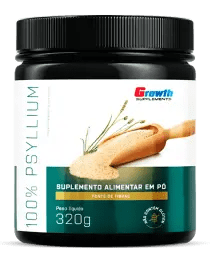 100% PSYLLIUM 320GR - GROWTH SUPPLEMENTS