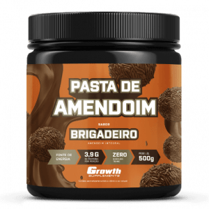 PASTA DE AMENDOIM SABOR BRIGADEIRO 500G